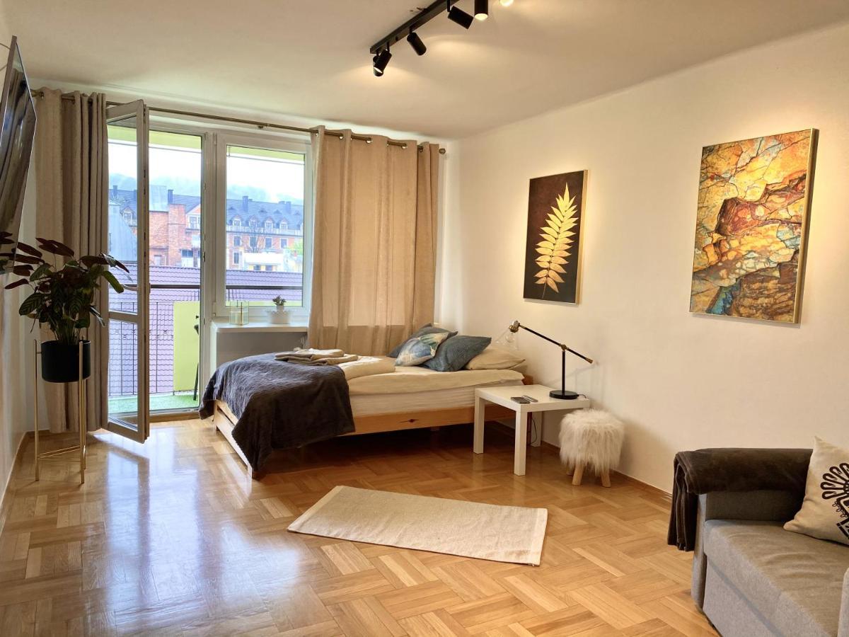 Uroczy Apartament 50 Metrow Od Krupowek, 2 Osobne Sypialnie Zakopane Exterior photo